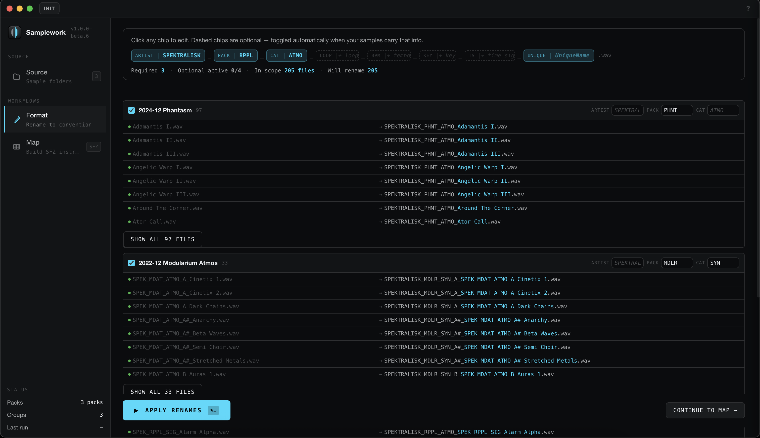Samplework screenshot 4